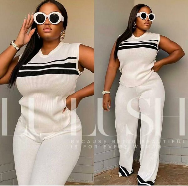 Ensemble tricot tendance femmes