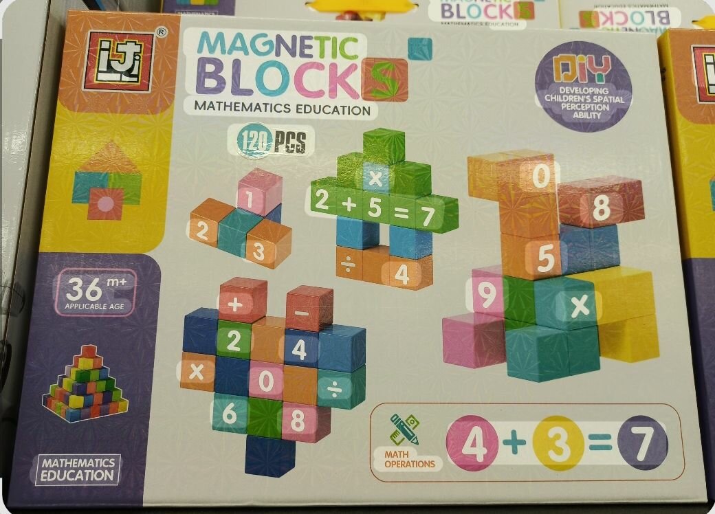 Blocs Magnétiques Éducatifs