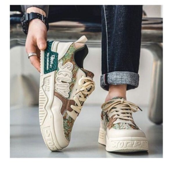 Baskets urbaines tendance homme