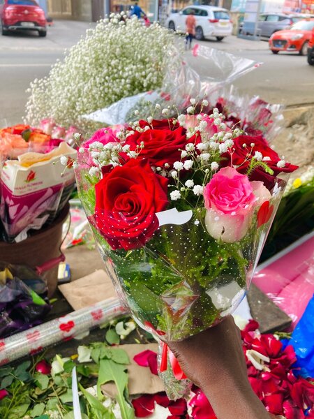 Bouquet de rose (7 roses)