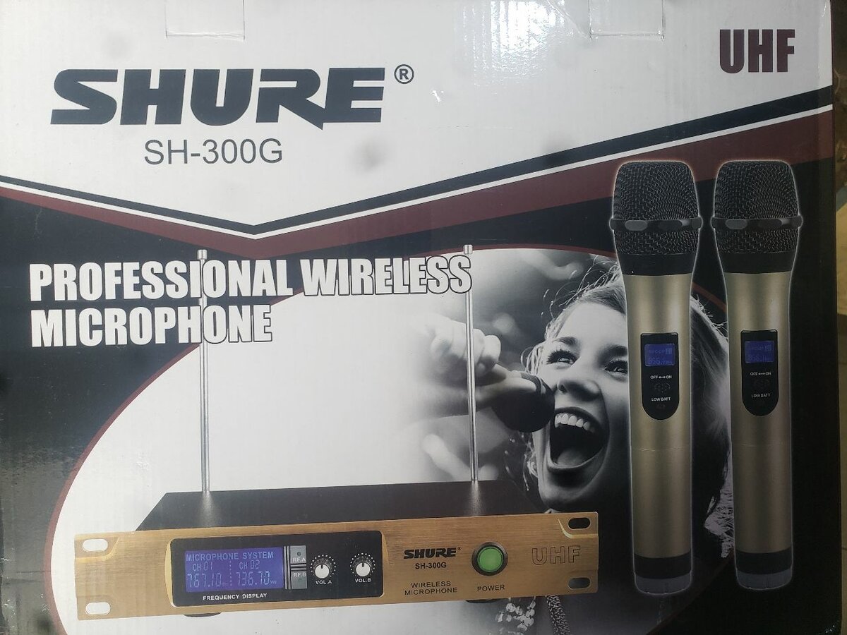 Shure SH-300G Wireless Microphone