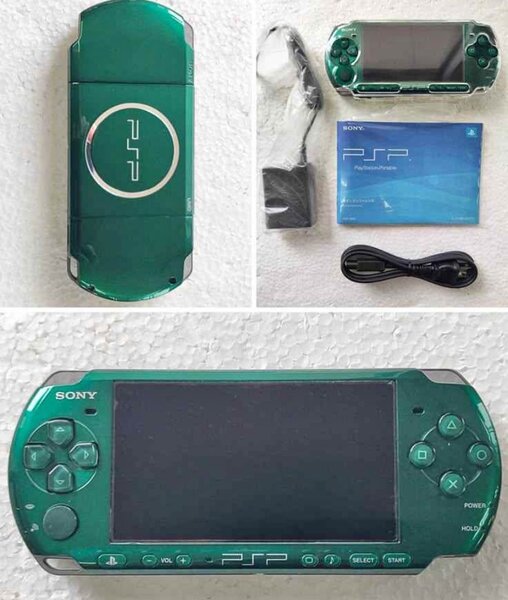 Console Sony PSP Verte