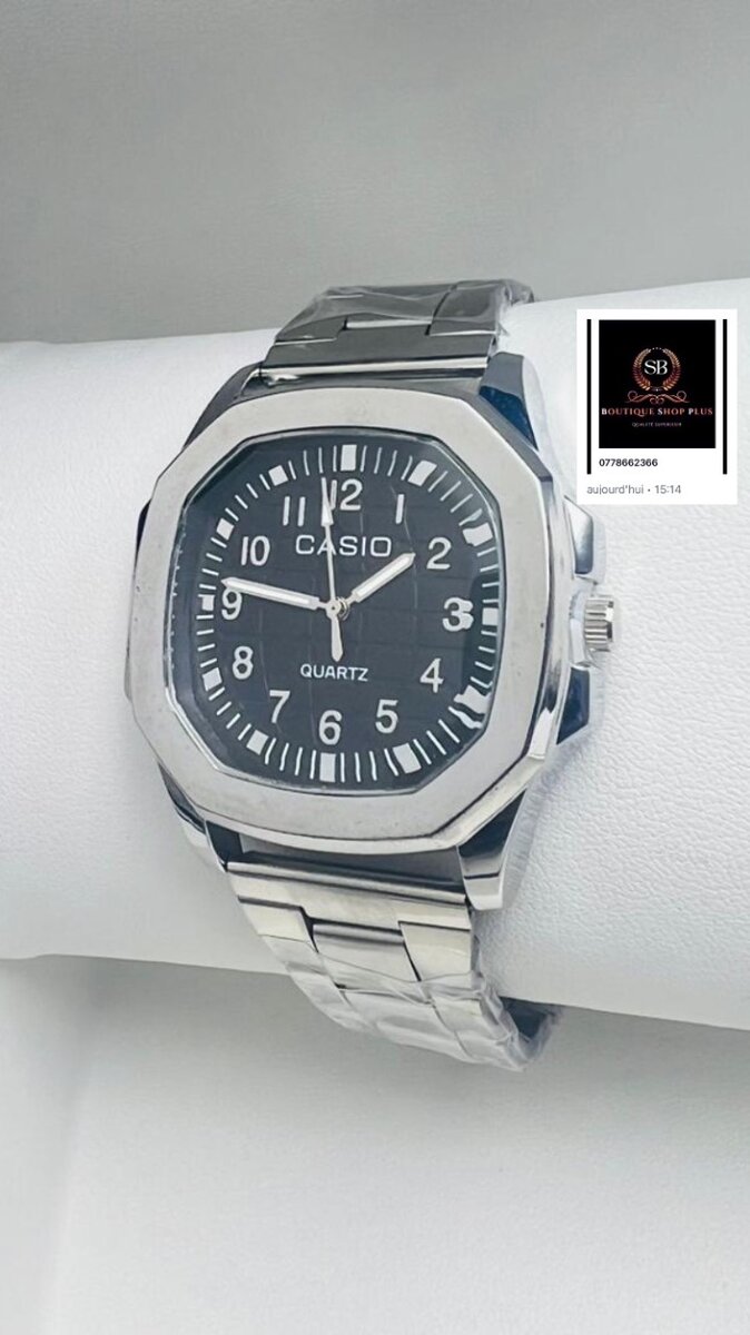 Montre Casio authentique avec sa boîte