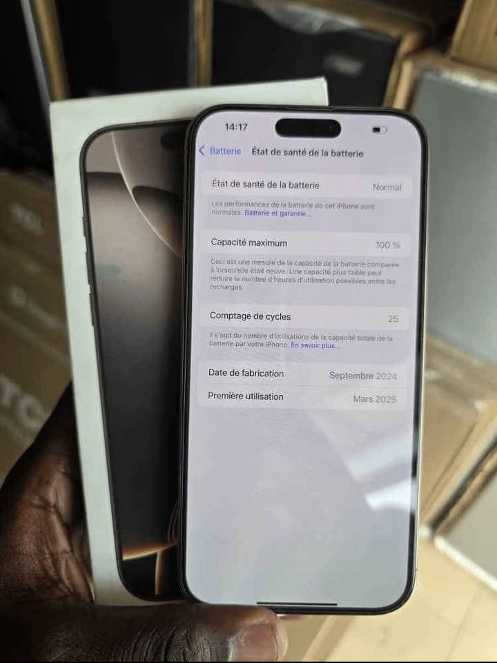 Smartphone Apple Haut de Gamme