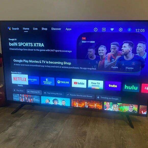 Smart TV 4K  Android connecter
