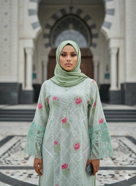 Tuniques broderie florale