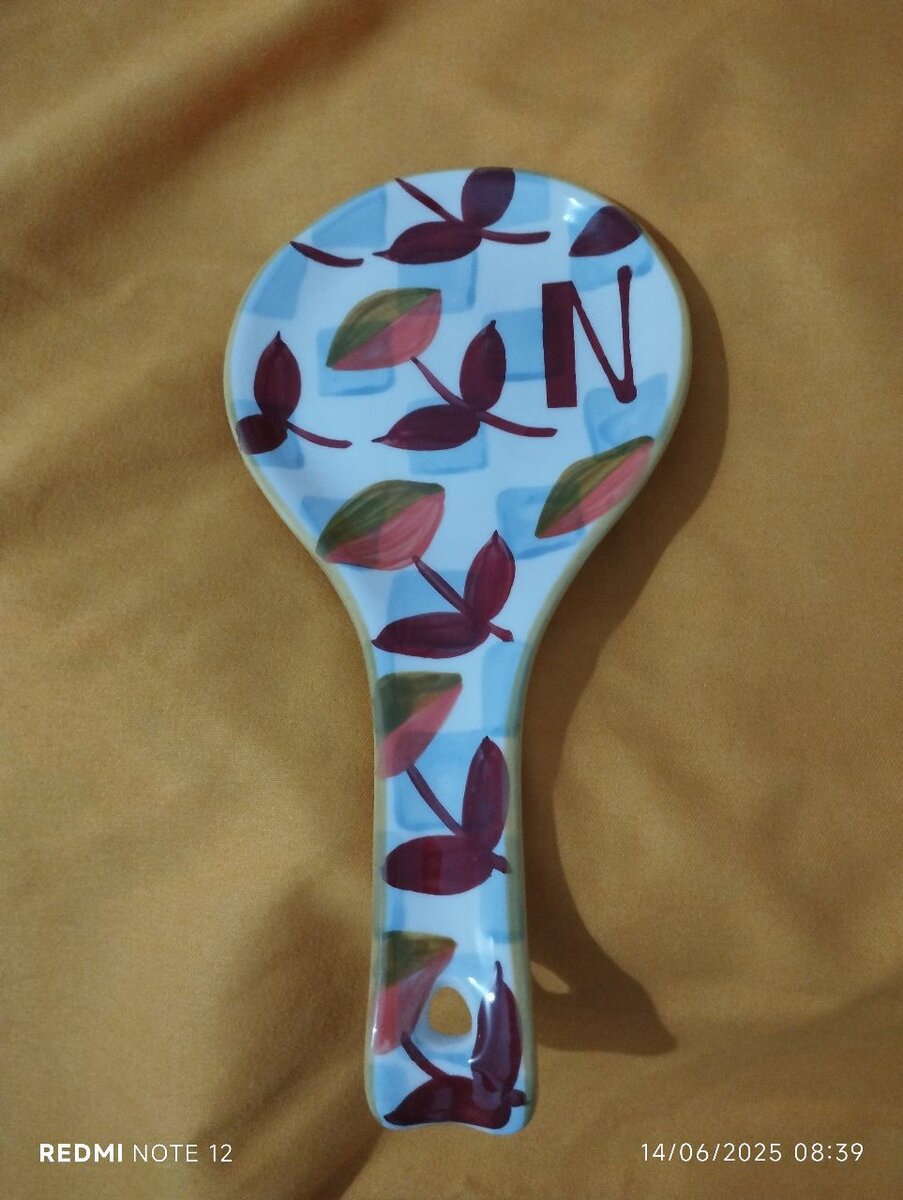 Cuillère repose-cuillères décorative