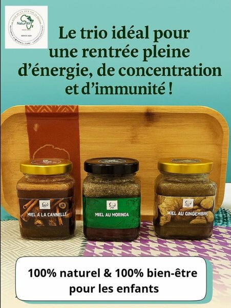Trio de Miels Énergisants