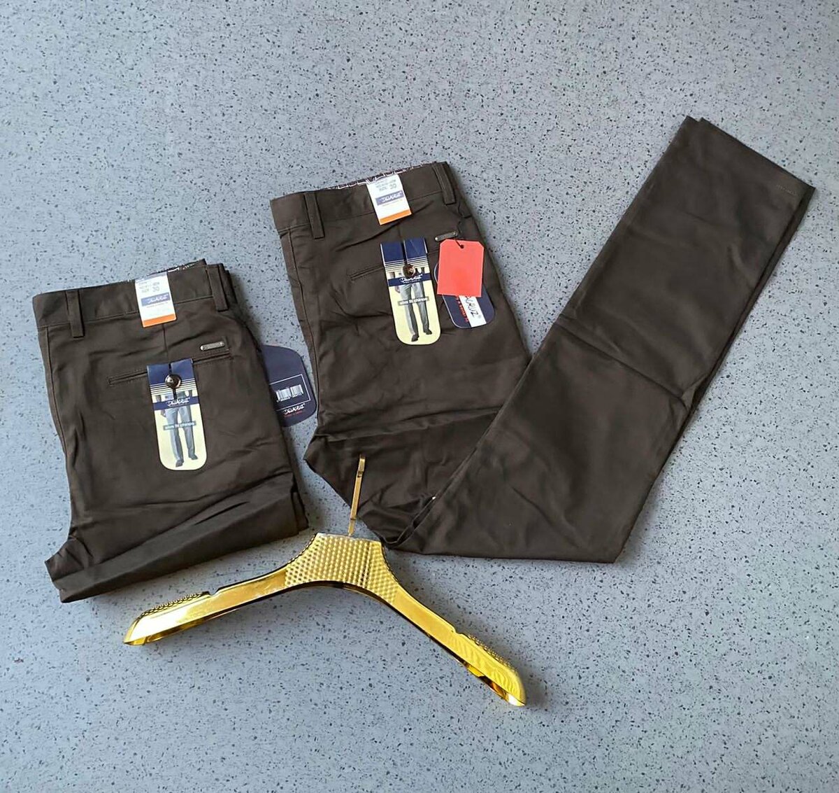 DELACRUZ KHAKI TROUSERS