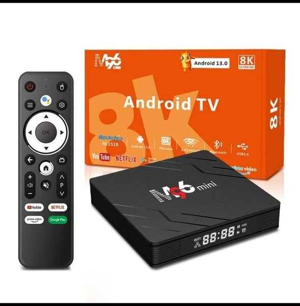 Box Android TV 8K M6 Mini