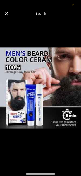 Coloration Barbe Homme Rapide