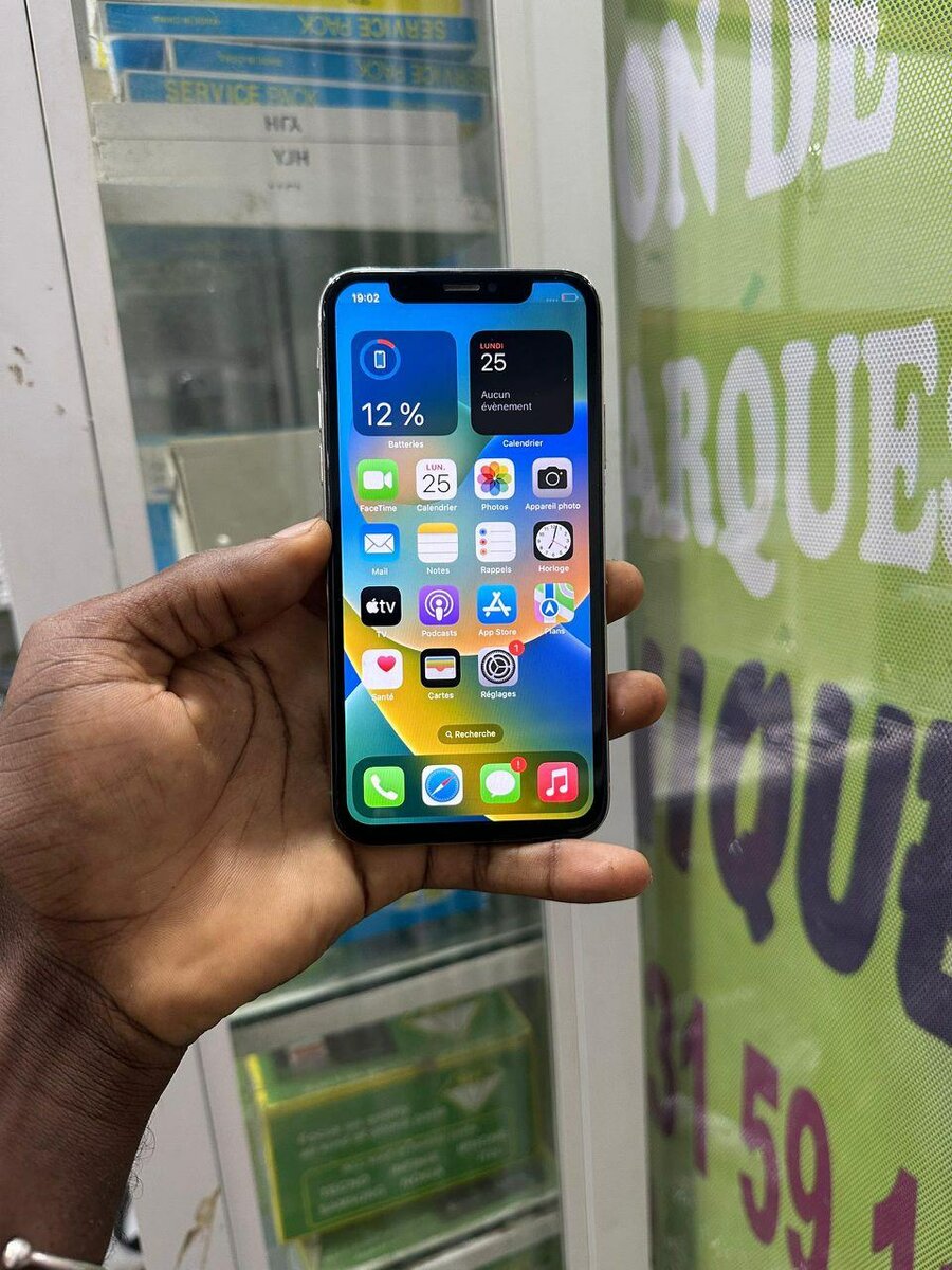 iPhone X 64GB Argent