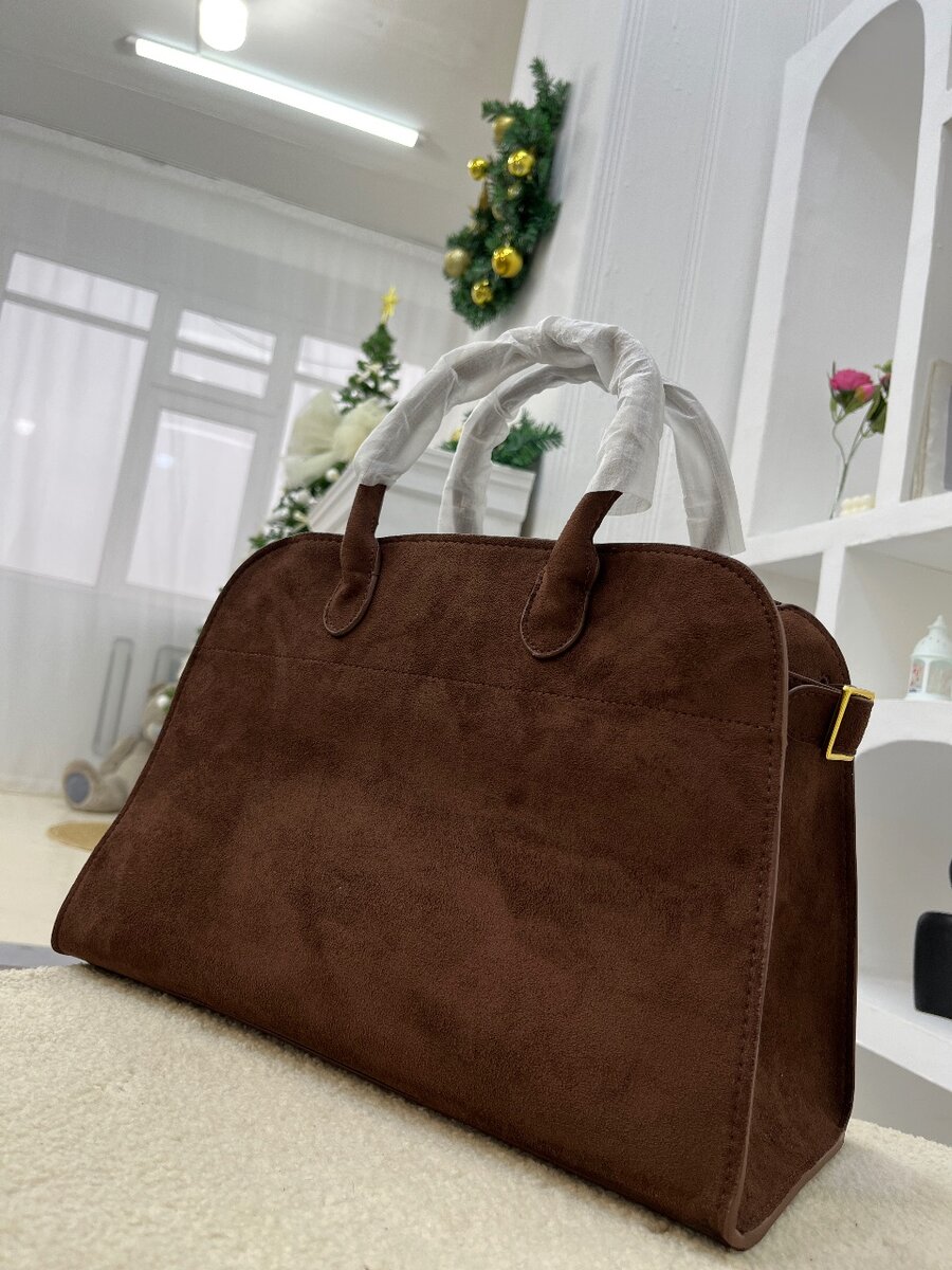 Замшевая сумка