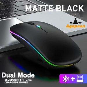 Souris Sans Fil Rechargeable RGB