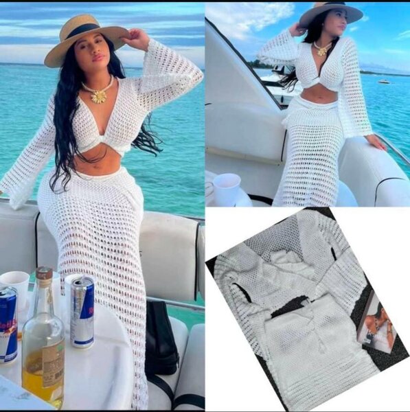 Robe en velours floral sexy