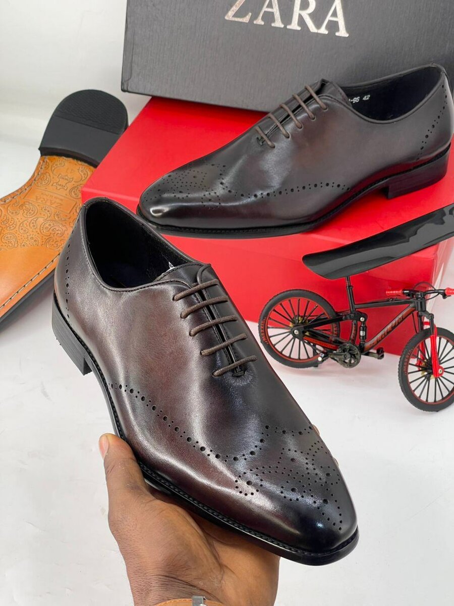 Solid Leather Formal Shoes