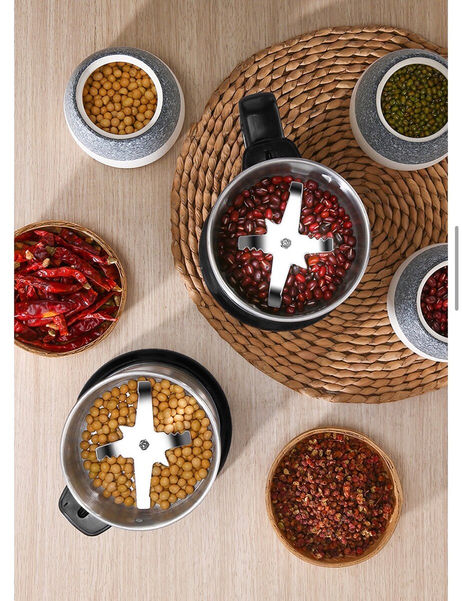 Moulin à Épices Électrique - Broyeur à Grains