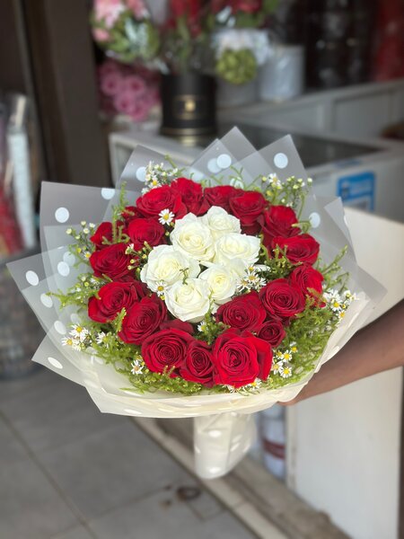 Bouquet de roses élégantes