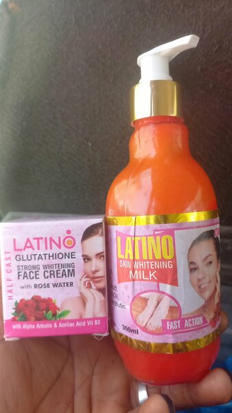 Latino body lotion and facial