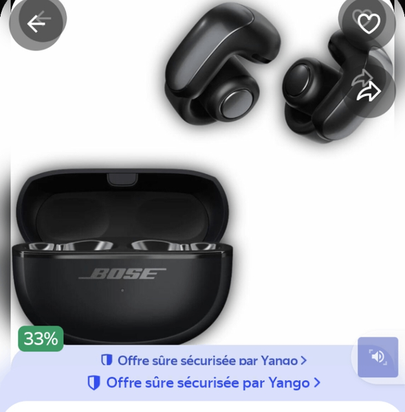 Écouteurs sans fil Bose