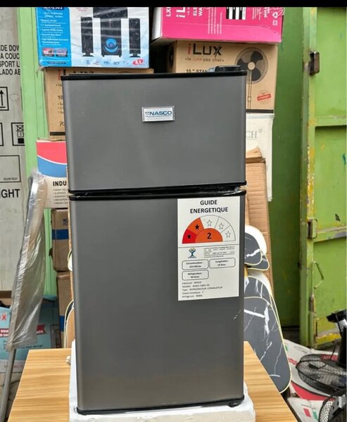 Mini-frigo à deux portes élégant