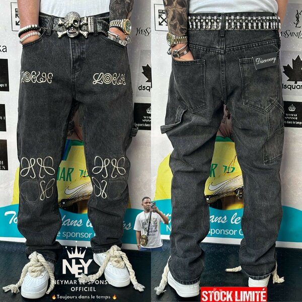 Jeans hommes mode streetwear