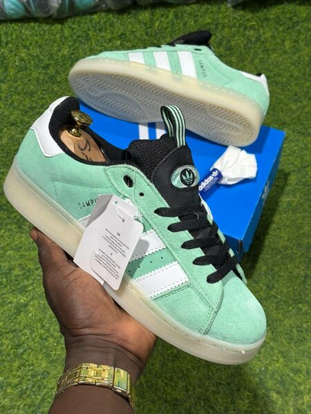 Baskets vertes confortables