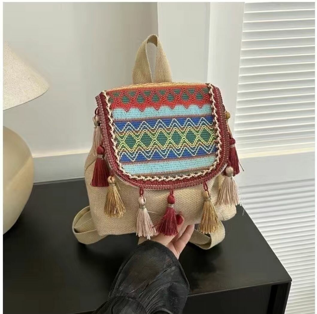 Sac à dos bohème chic