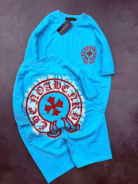 T-shirt bleu design unique