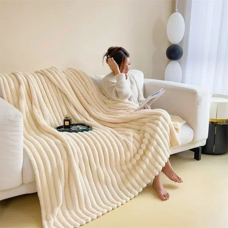 Couverture Douce en Laine Luxe