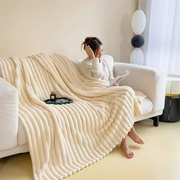 Couverture Douce en Laine Luxe