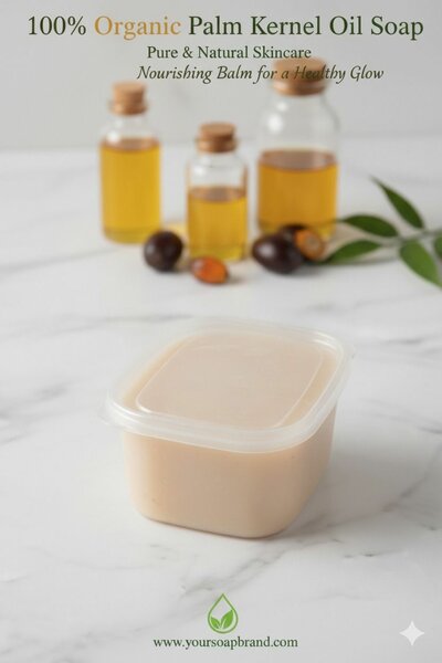 Savon à l'huile de palmiste bio