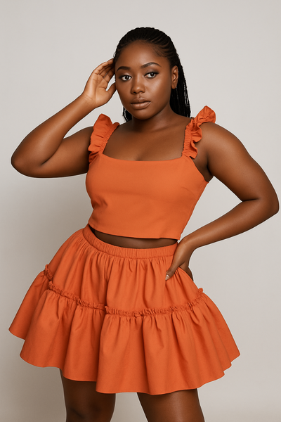 2 piece outfit (petal play)