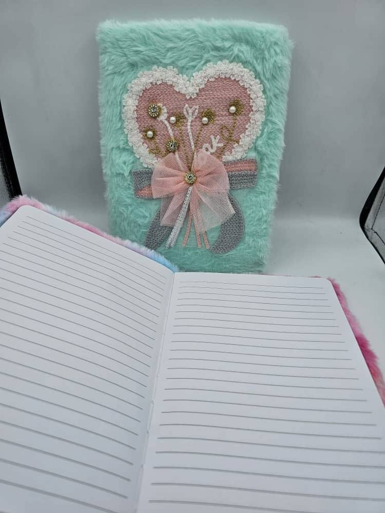 Carnet peluche licorne