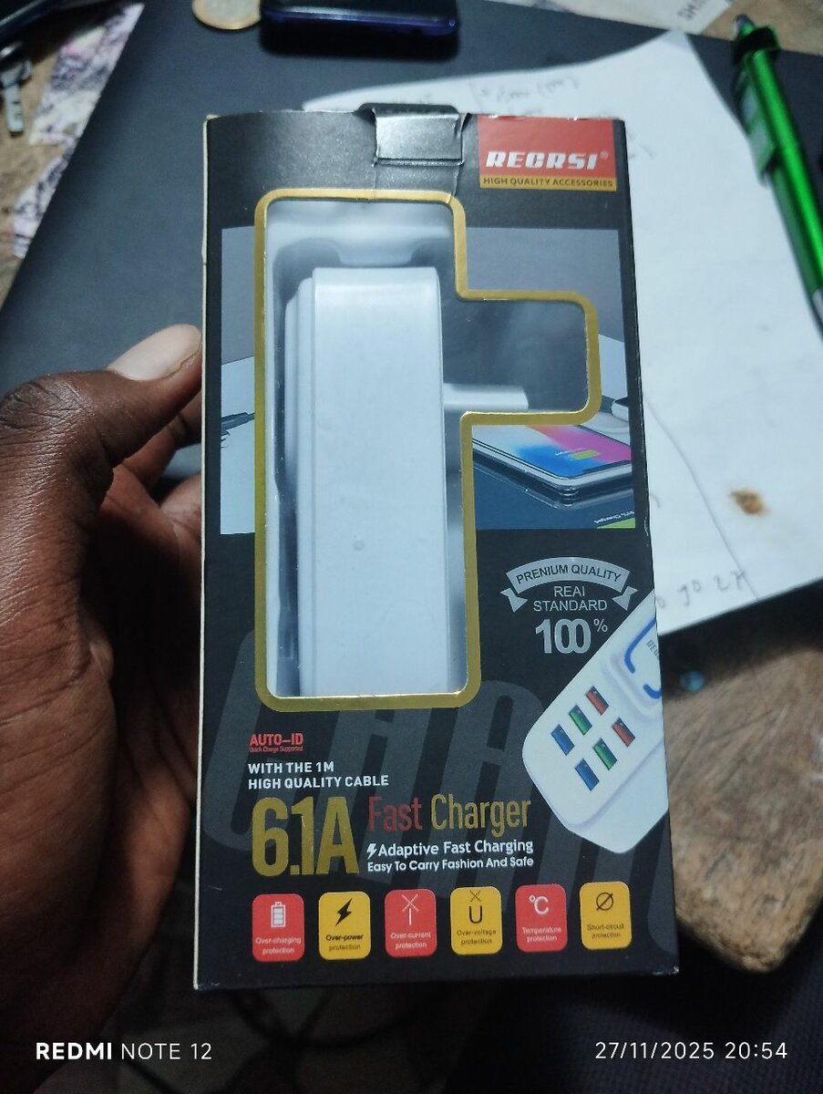 Chargeur rapide 6 ports USB