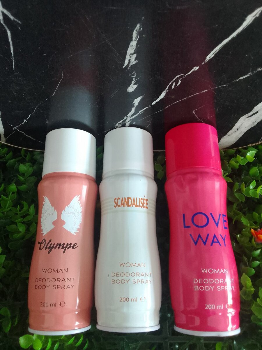 Sprays Déodorant Femme & Homme