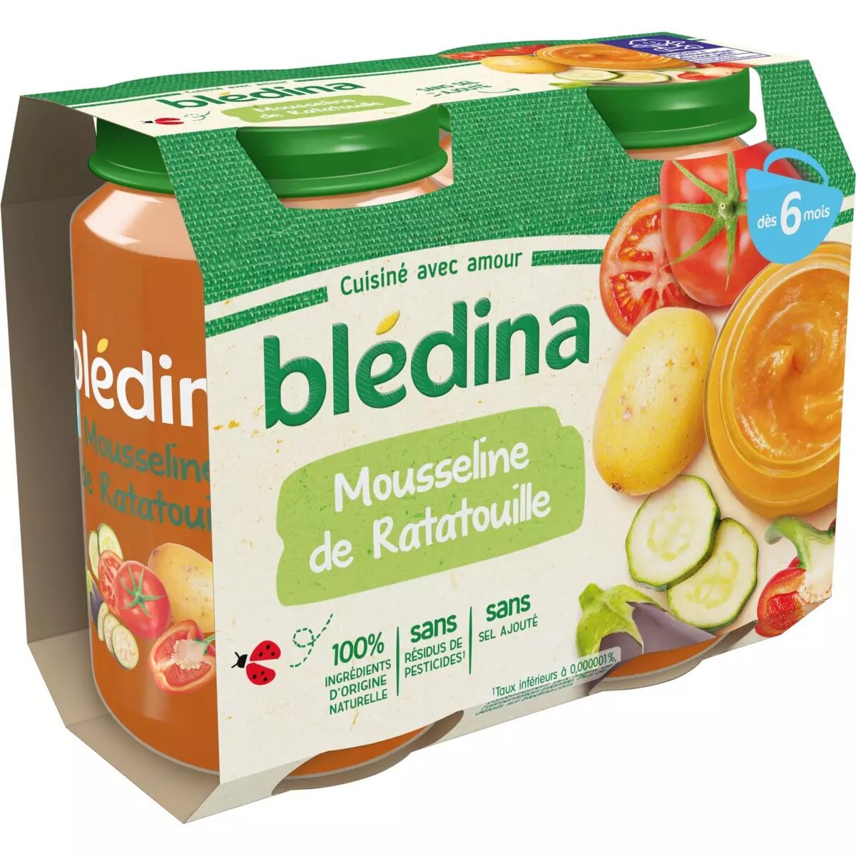 Blédina Mousseline de Ratatouille