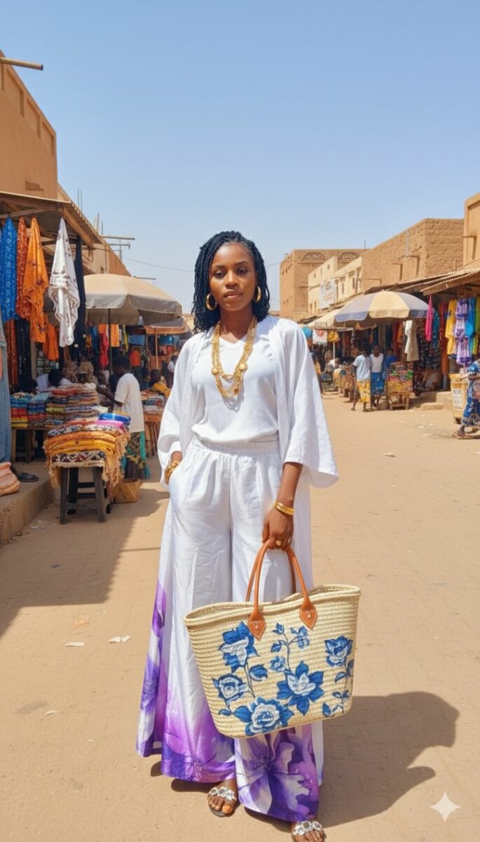 Ensemble bohème chic femme