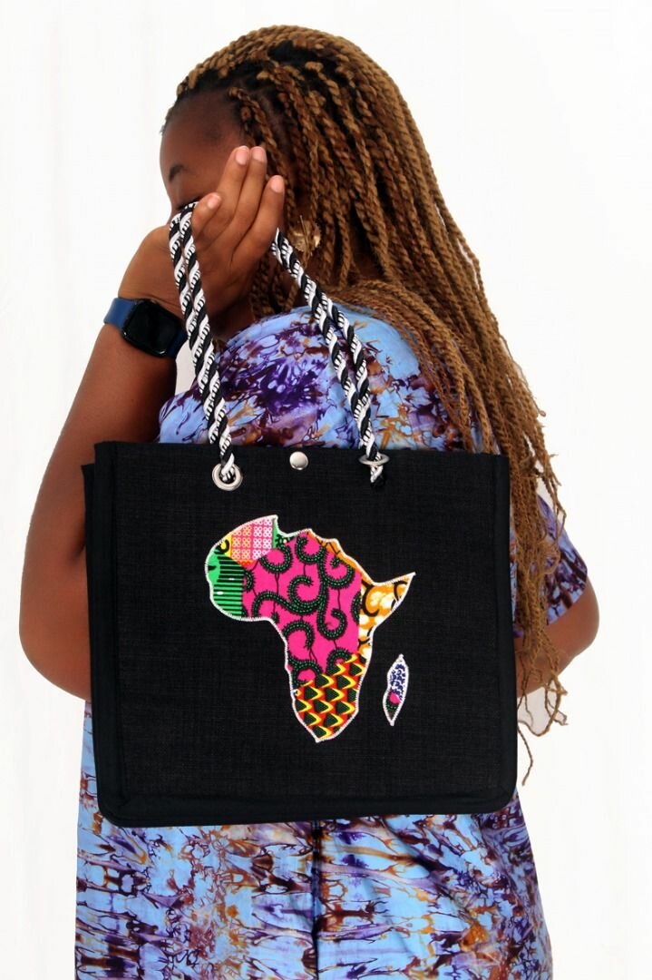 Sac Tendance en Tissu Africain
