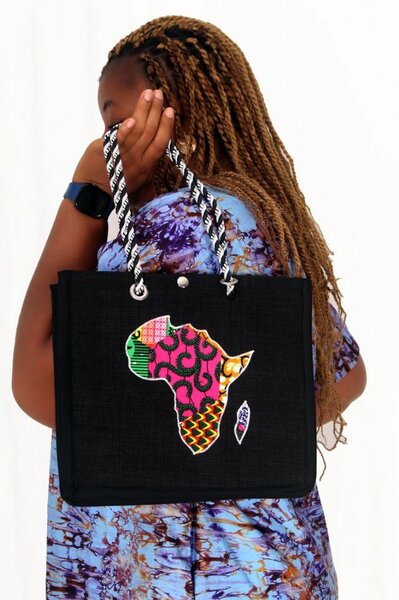 Sac Tendance en Tissu Africain