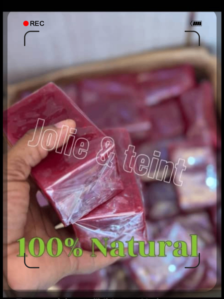Savon Naturel Rouge