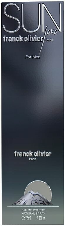 Parfum Franck Olivier Sun Java