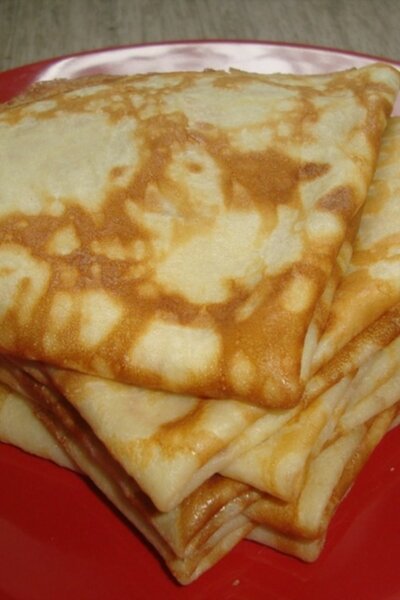 Crêpes Nature Délicieuses