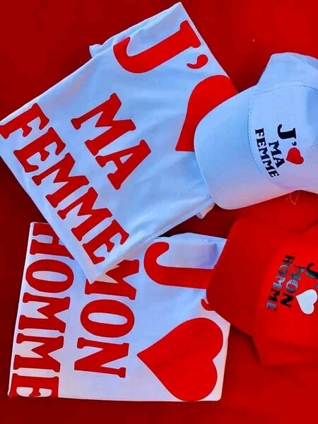 T-shirt et Casquette Saint Valentin
