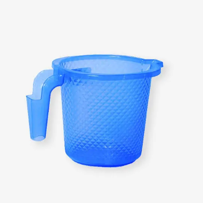 Diamond Royal Bath Water Mug With Vertical Handle