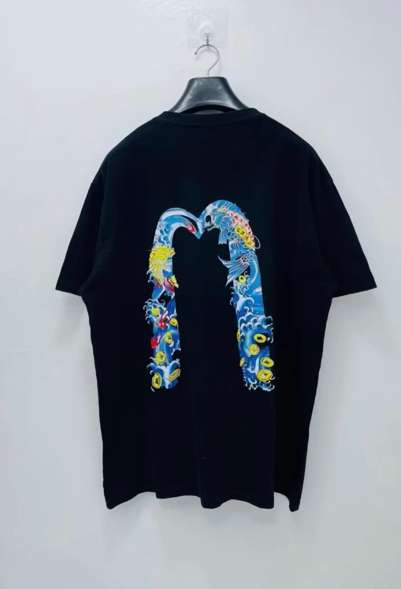 T-shirt graphique noir homme