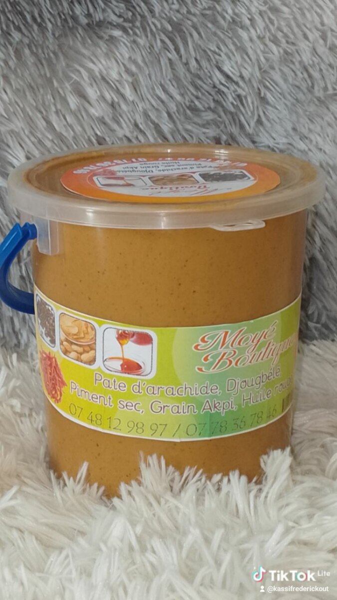 Pâte d'Arachide Maison