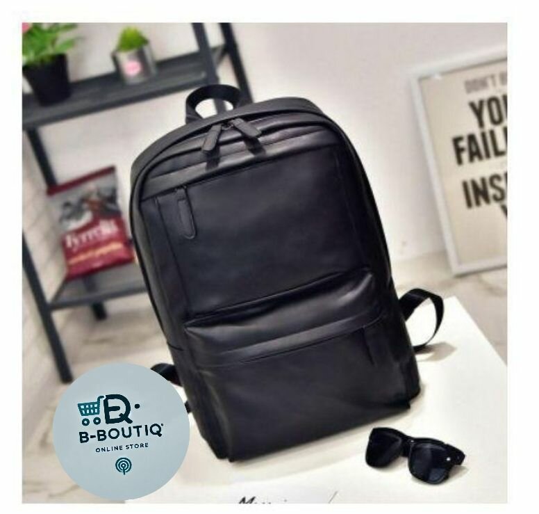 Sac à dos en cuir élégant