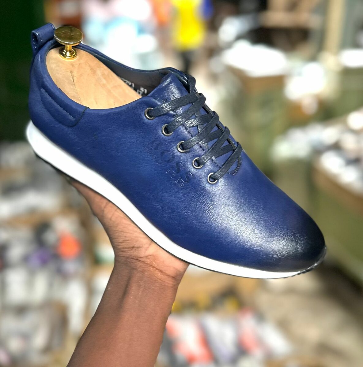 Chaussures en cuir élégantes