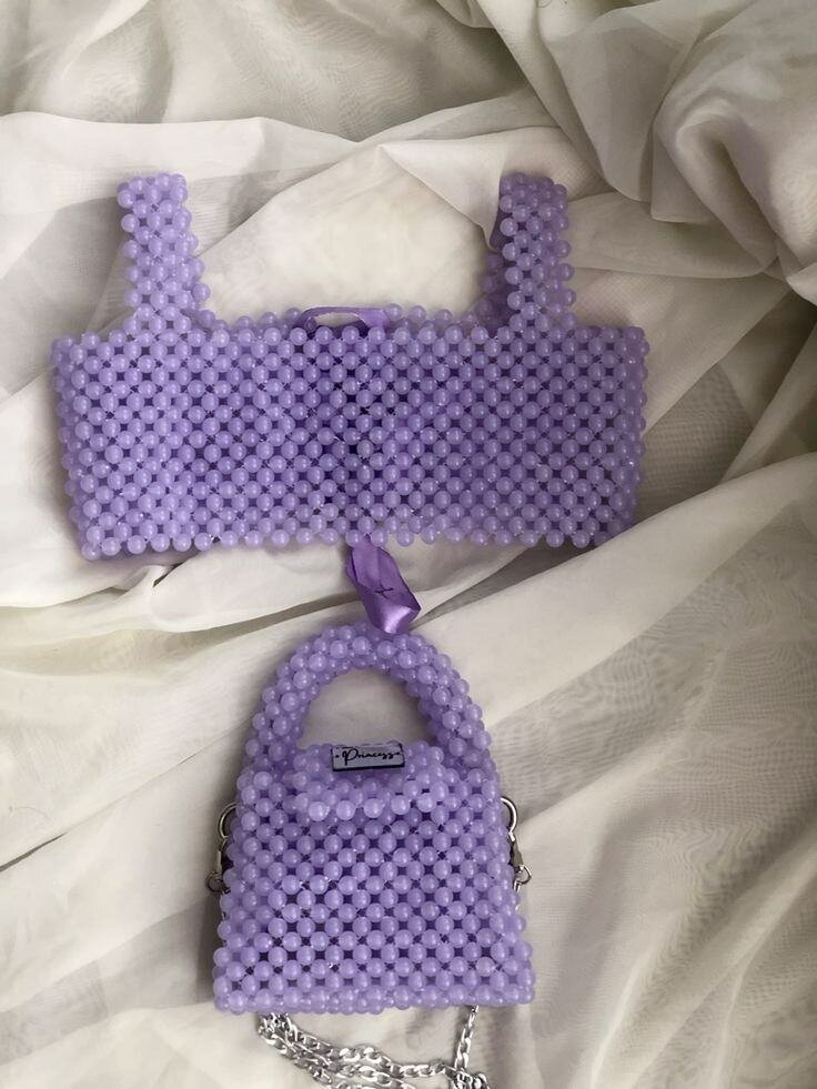 Petit sac en perles
